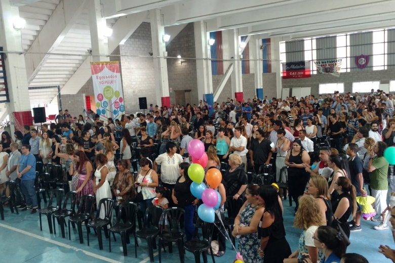 San Lorenzo albergó la entrega de diplomas FinEs 2016