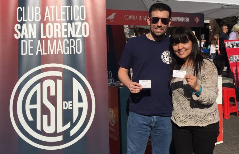 San Lorenzo, presente en La Semana de Boedo