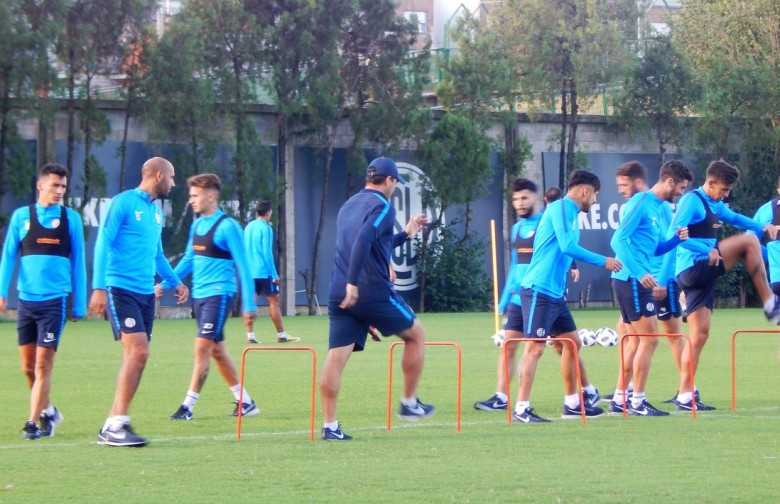 Práctica tras la victoria 