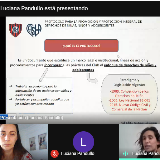 Una nueva capacitación del protocolo