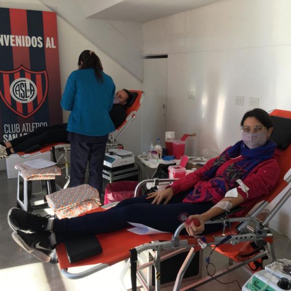 Jornada de donación de sangre en Boedo