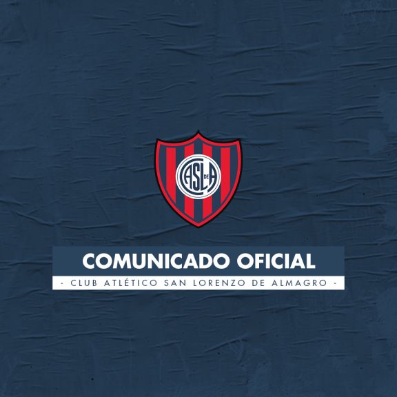 Comunicado a la Asociación de Clubes