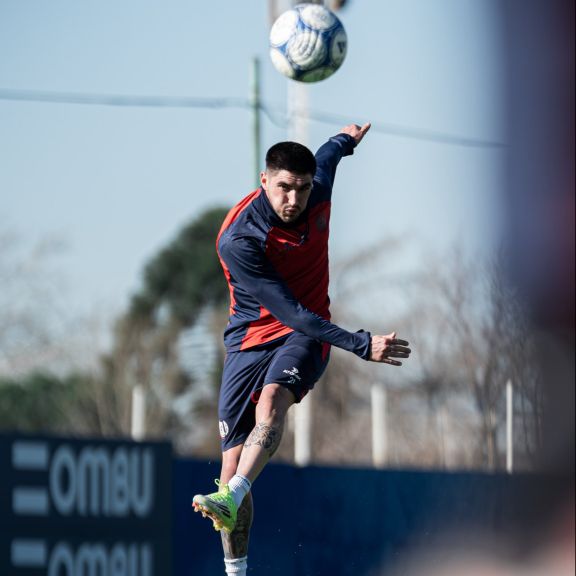 San Lorenzo sigue su preparación con la mente en el clásico